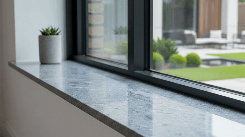 natuursteen in een nieuwbouwwoning